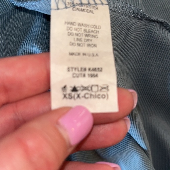 Ginger G women’s sleeveless dress with cut out stretch drop waist ruffle - Picture 7 of 7